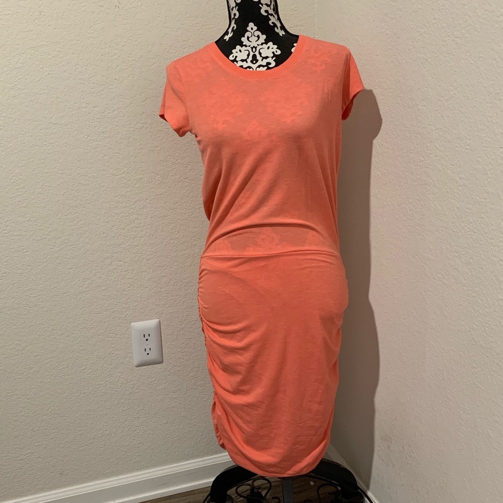 Athleta side ruched dress